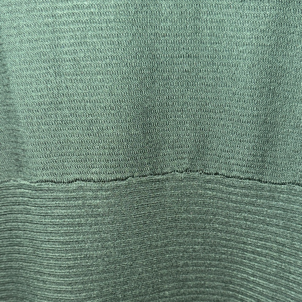 Elegant Ryan Wythe Forest Green Textured Sharkbite Sweater 4X Cozy & Warm - Picture 4 of 7